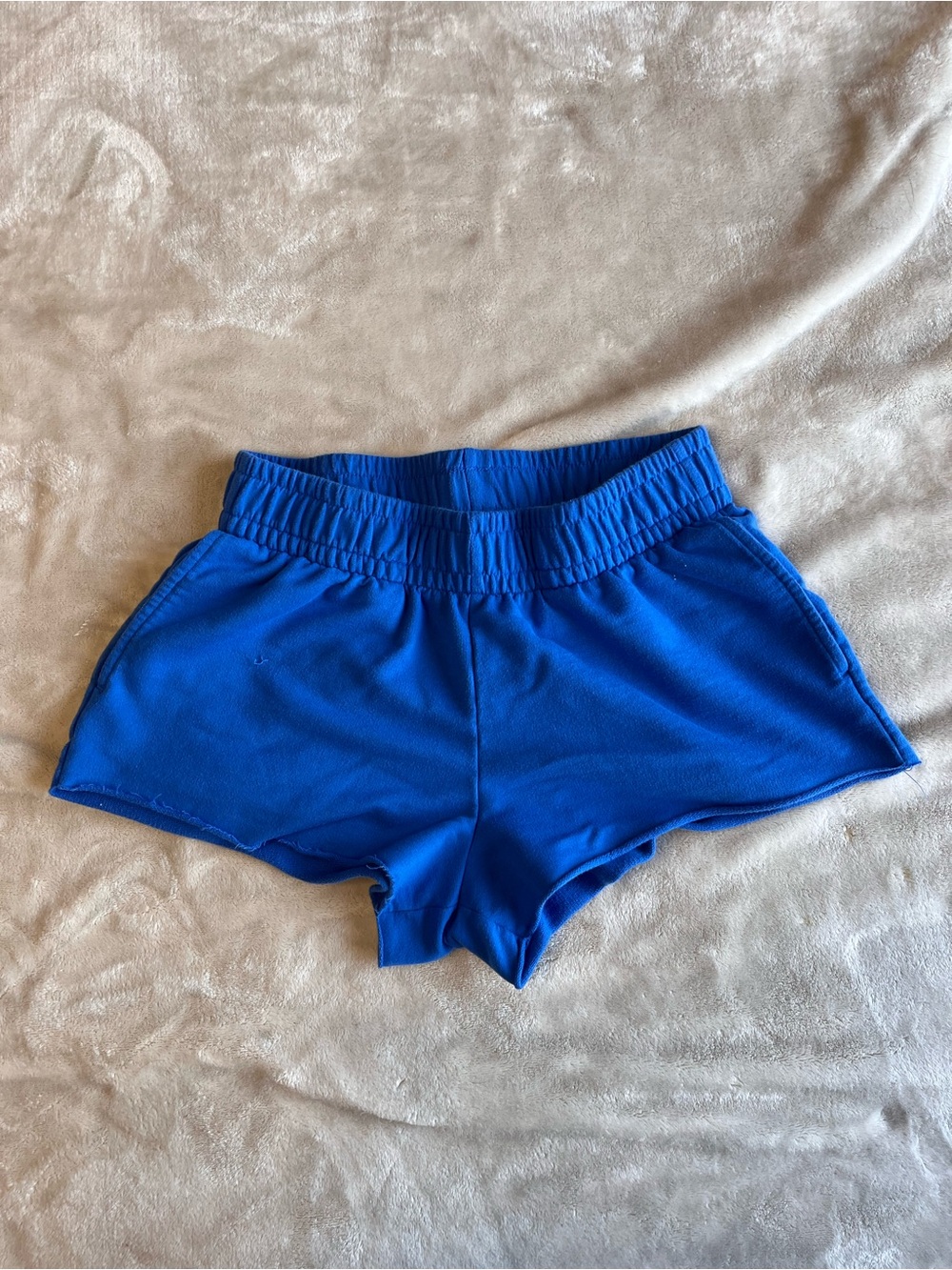 Royal Blue Comfy Casual Sweat Shorts Pockets 2” Wild Fable Women’s Sz S EUC